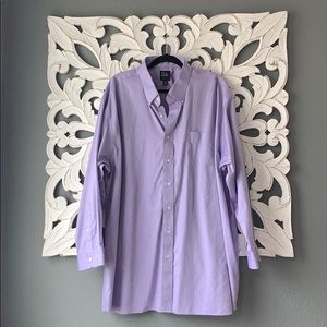 NWOT Men’s Jos. A. Bank Dress Shirt 19 35 Purple